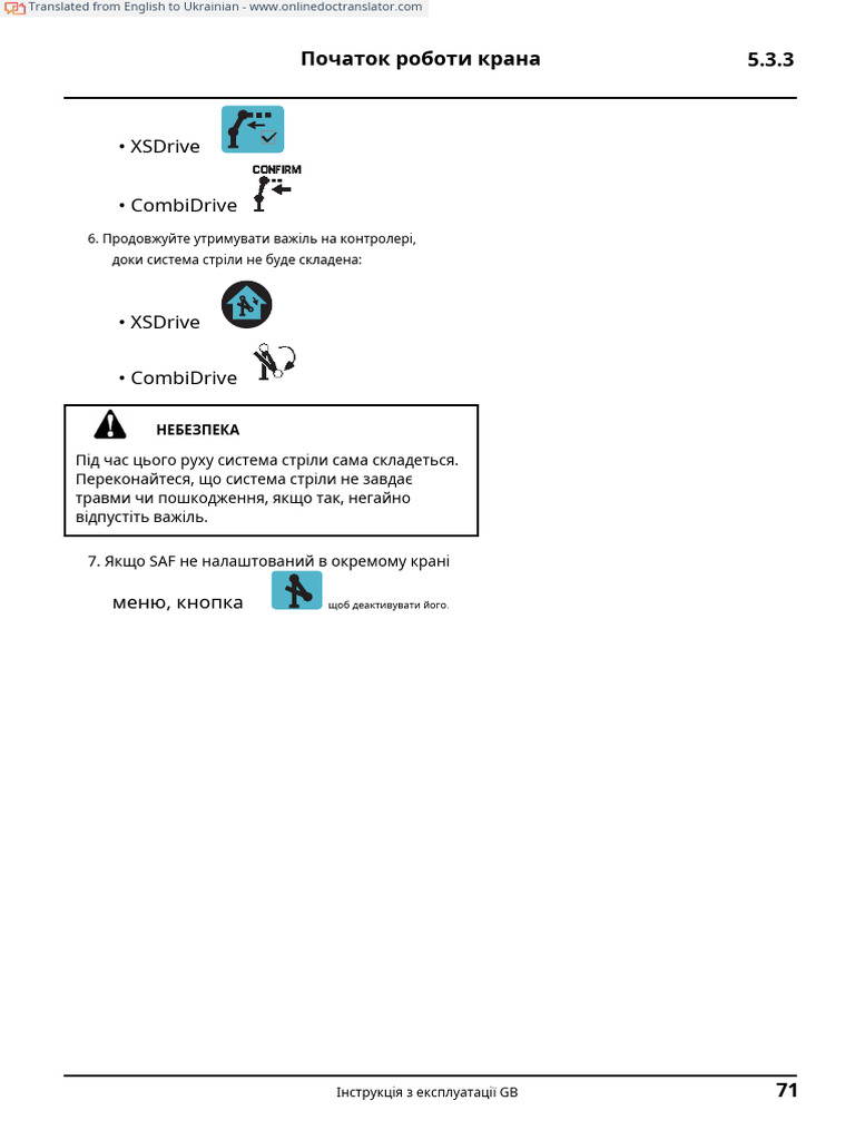 Hiab - X-Hiduo-046-118 - Operators-Manual-71-140.en - Uk | PDF