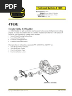 4T65R Erratic Shift, 1 2 Shuddle