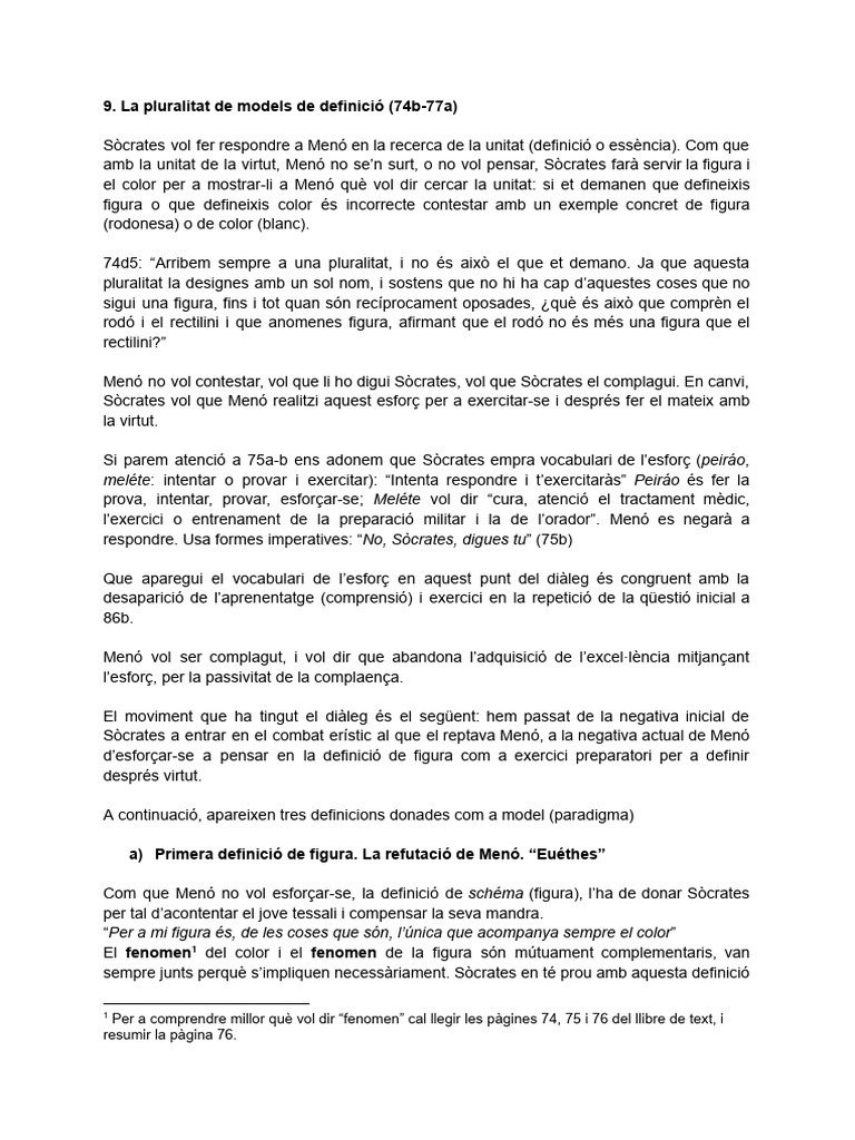 Meno | PDF