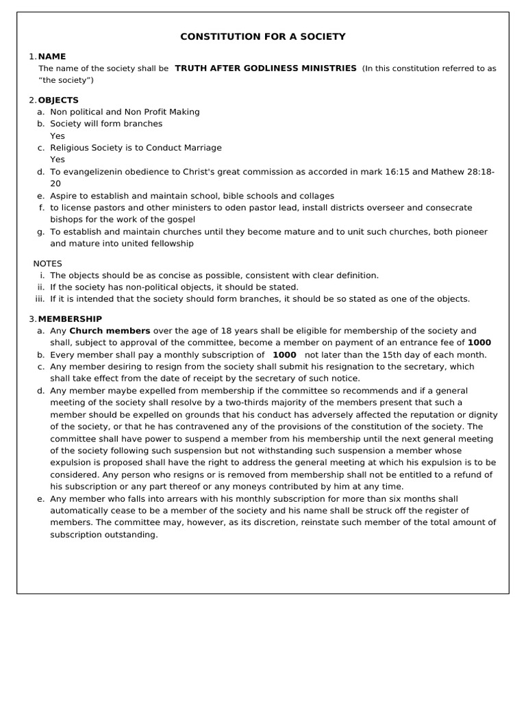 Constitution Application | PDF | Constitutional Amendment | Committee