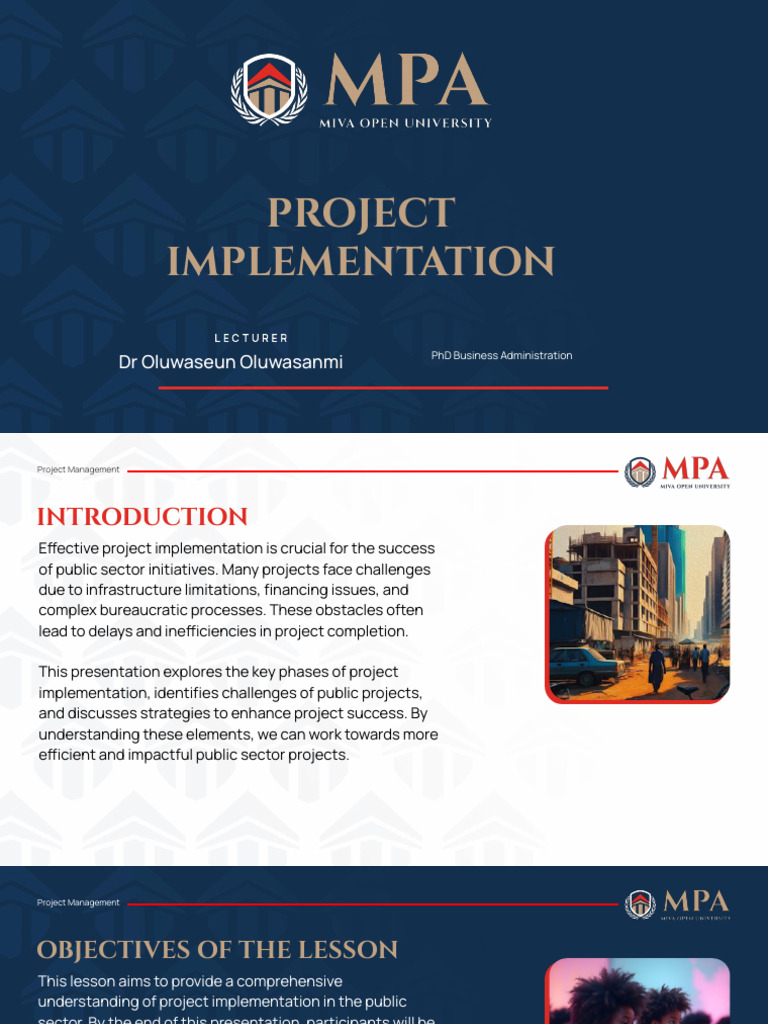 Project+Implementation | PDF | Project Management | Risk Management