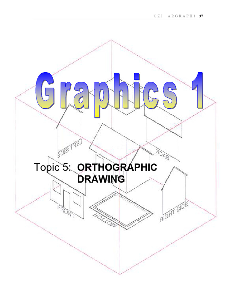 Module-2-Orthographic-Drawing | PDF