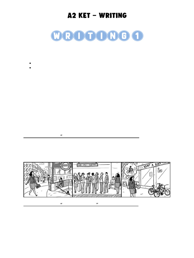A2 Writing - Task 1 | PDF