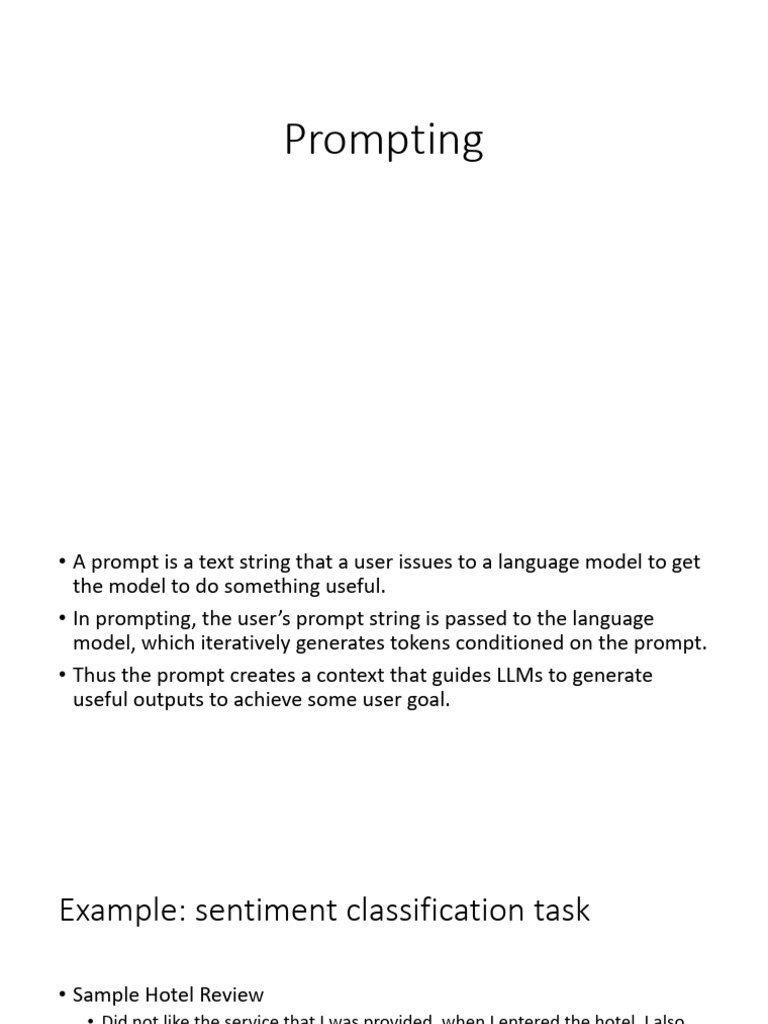 Prompting | PDF | Algorithms | Cognitive Science