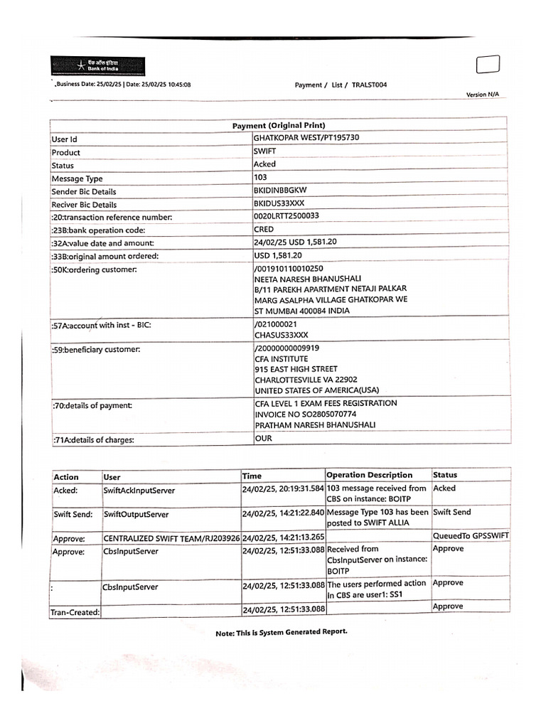 Fee | PDF