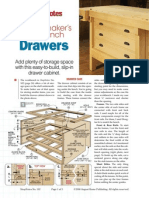 Cabinetmakers Workbench Drawers