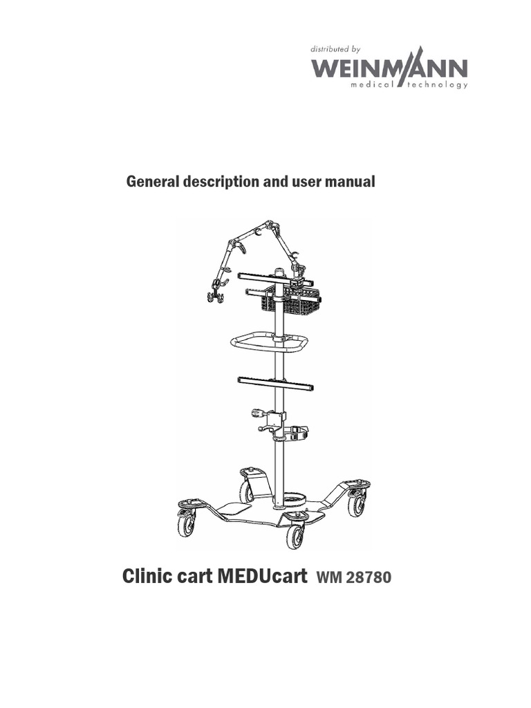 SN 7 - Trolley - User Manual Eng | PDF | Medical Device | Waste Management