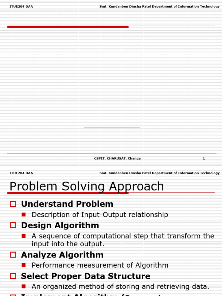 1 Introduction DAA | PDF