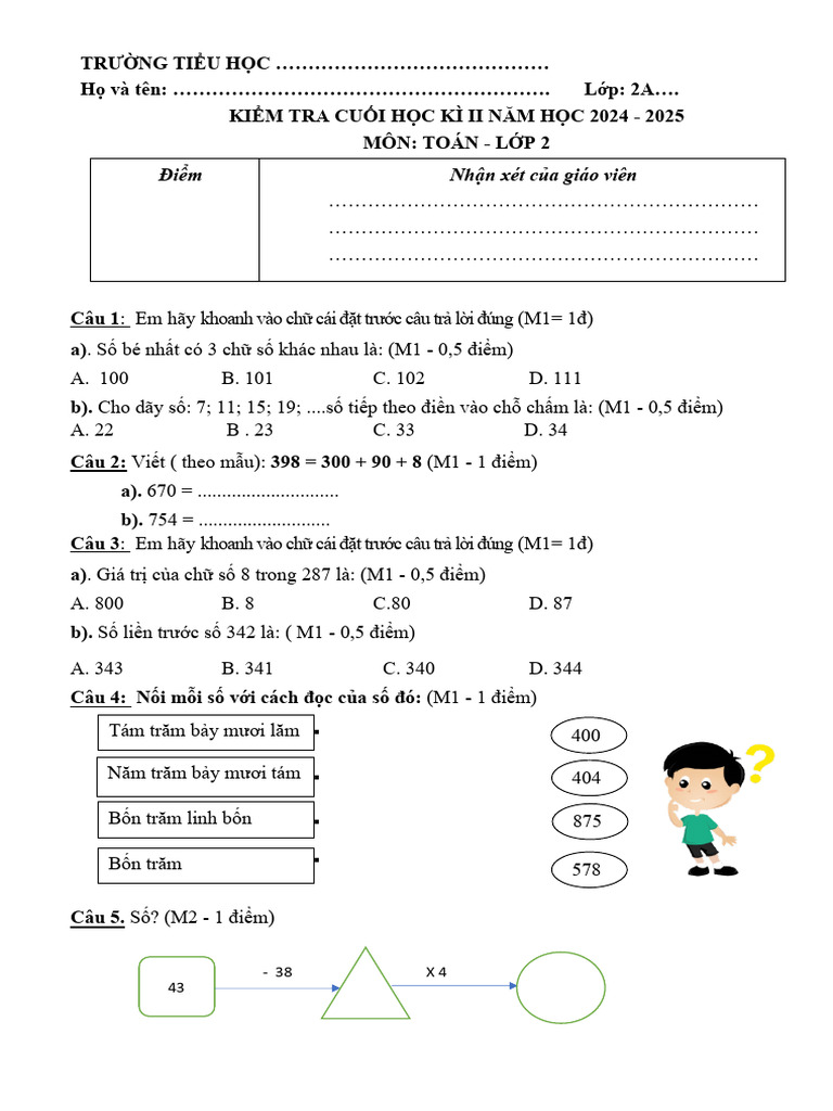 Toán 2 - 12 | PDF