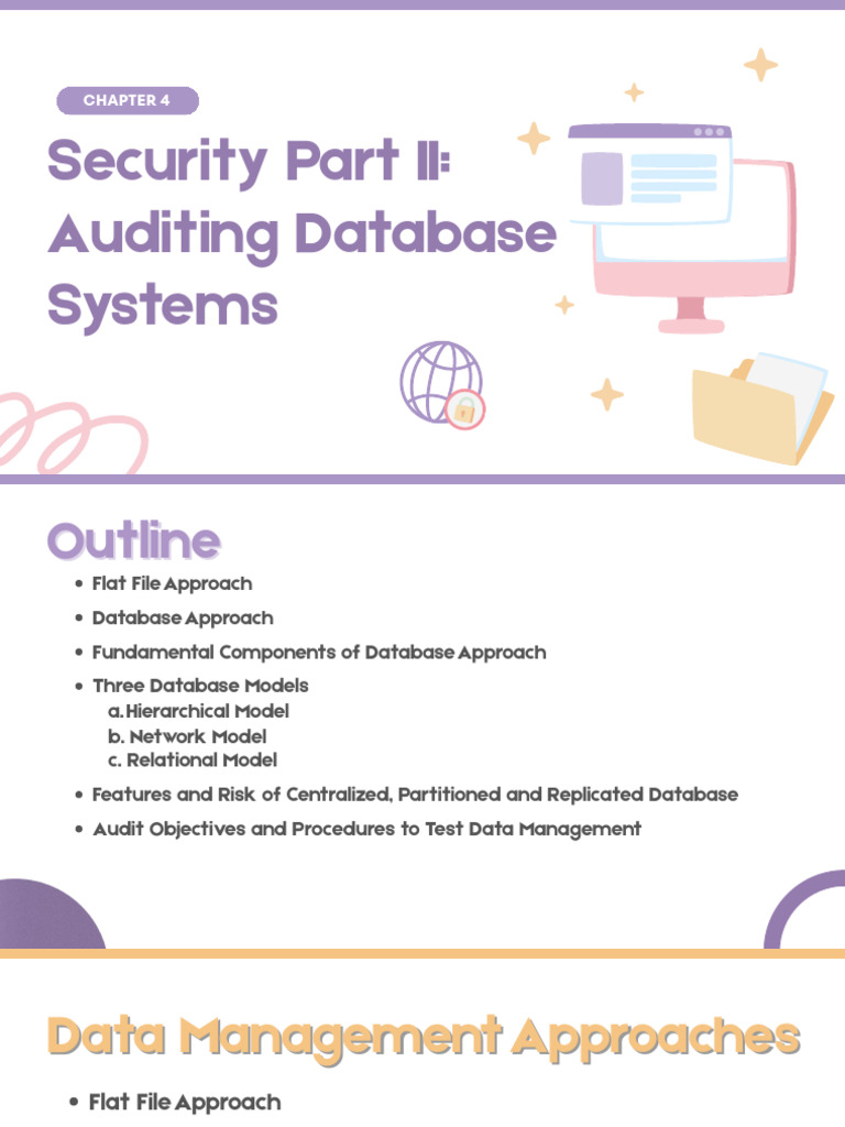 Audcis Chapter 4 Security Part II | PDF | Databases | Backup