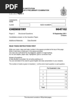 Download RJC 2011 Chem Prelim Paper2 by Jack Queen SN101620203 doc pdf