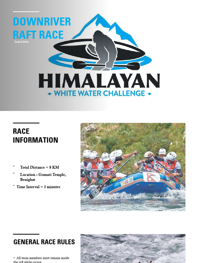 Raft Race Rule-2 | PDF