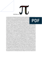 100,000 Digits of Pi