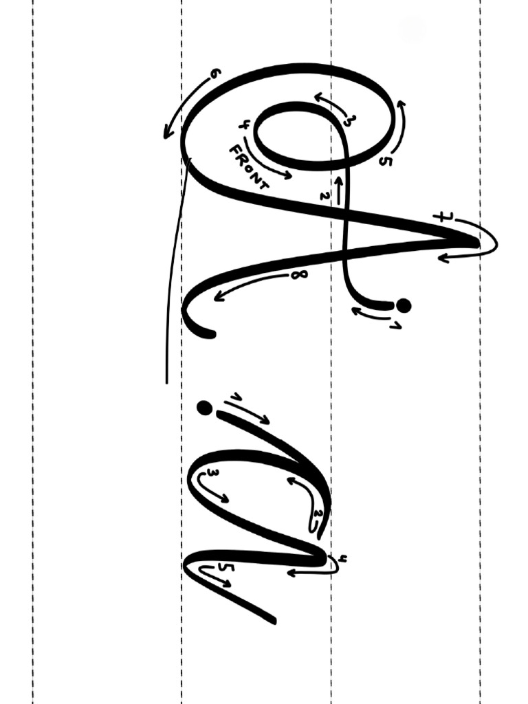 Calligraphy Letters | PDF