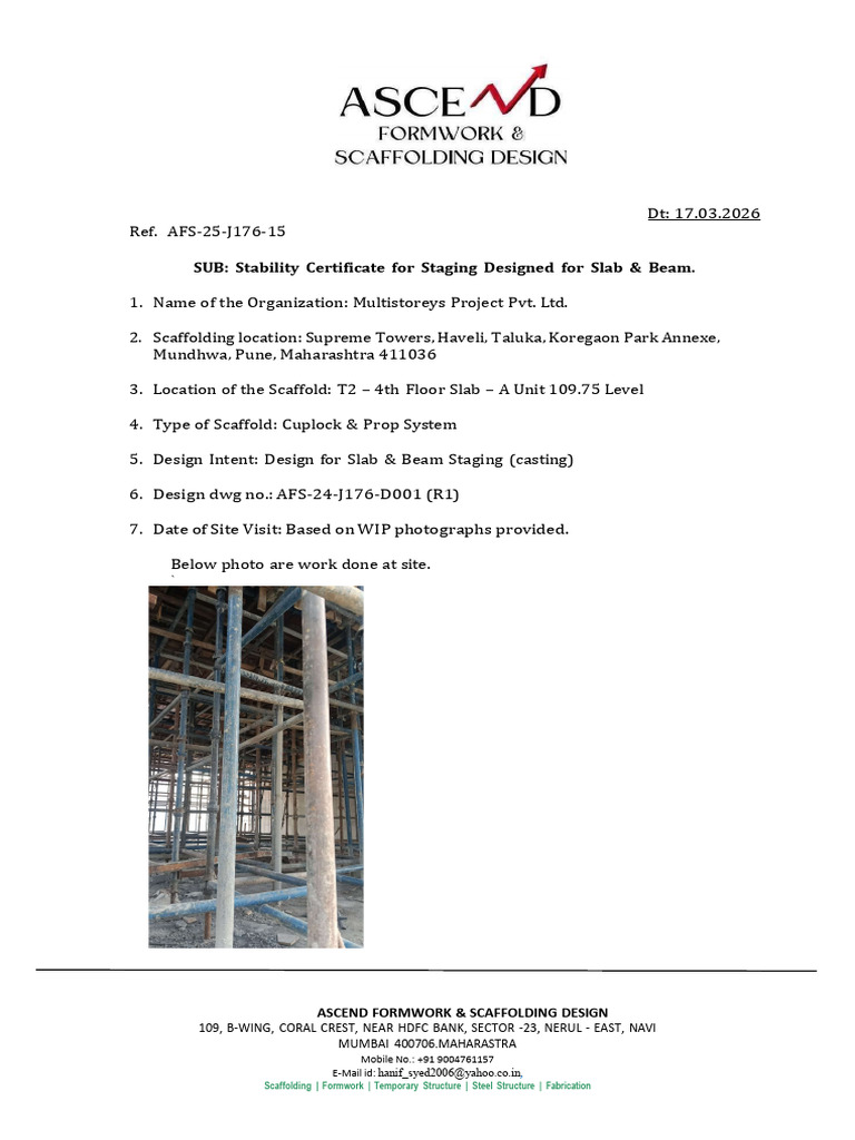 Stability Certificate 17032026 | PDF