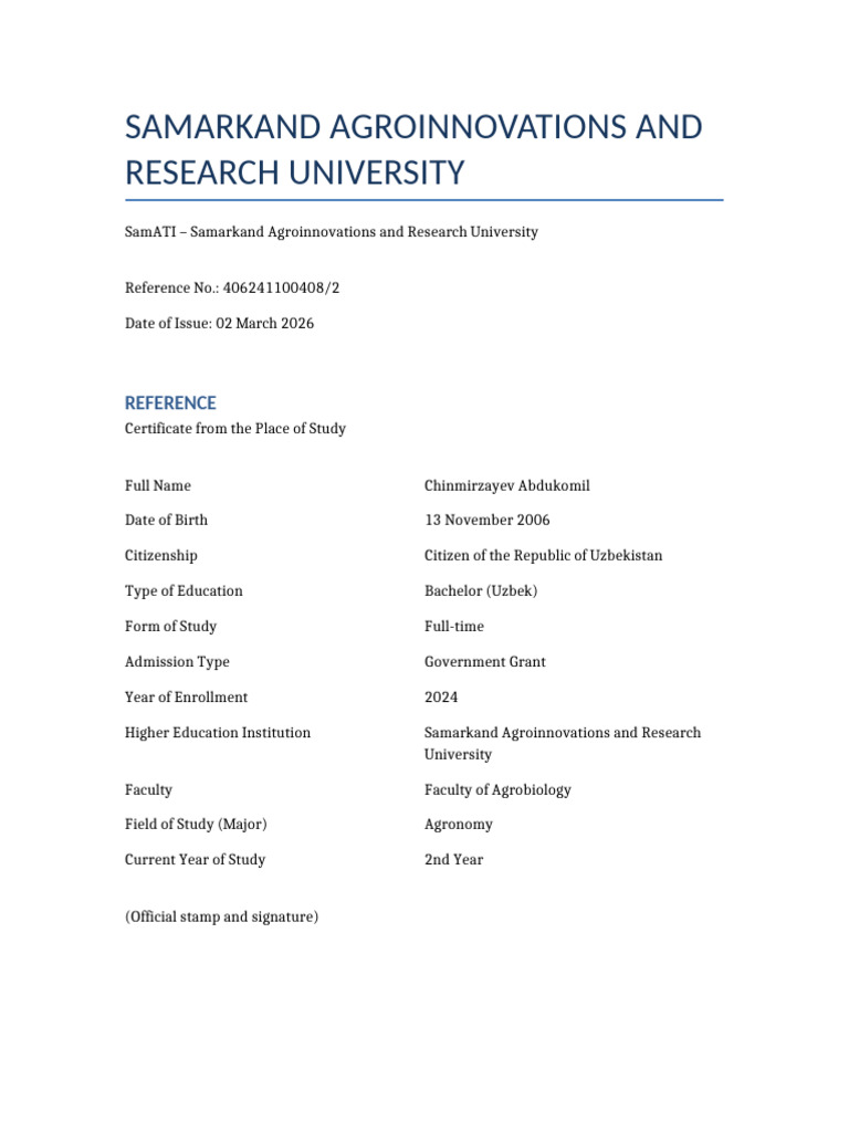 Study Reference | PDF