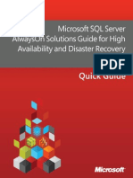 Microsoft SQL Server AlwaysOn Solutions Guide For High Availability and Disaster Recovery