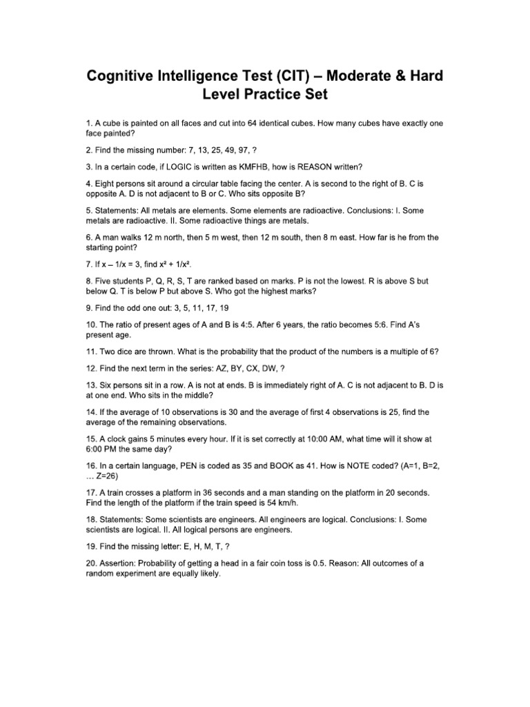 C It Questions | PDF
