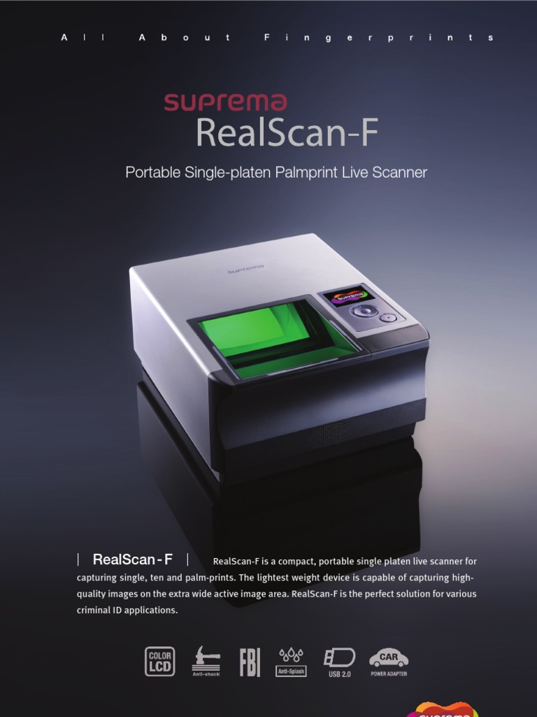 RealScan F V1 | PDF | Technology & Engineering