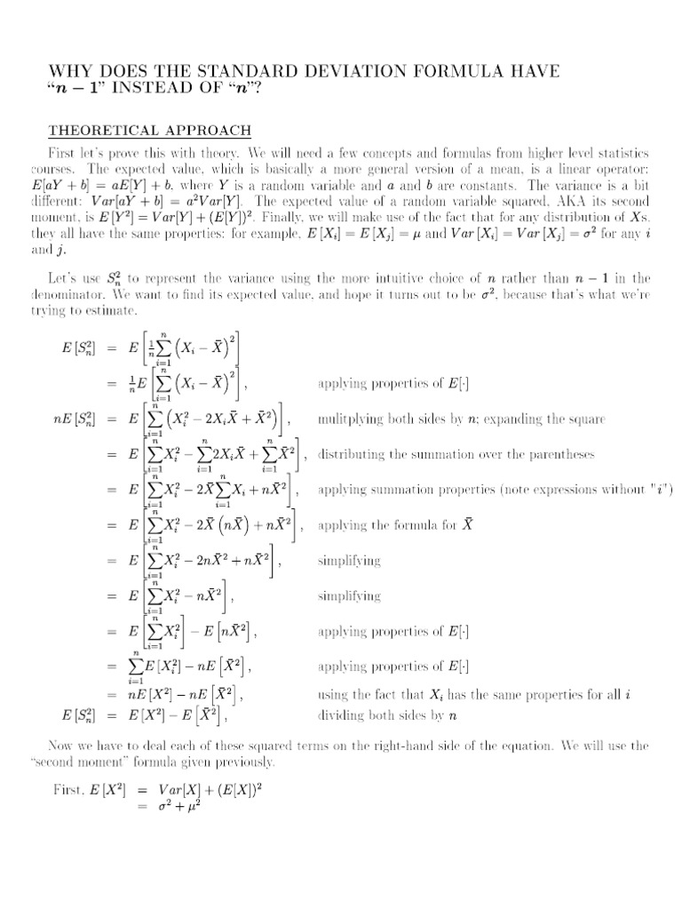 STD Deviation | PDF
