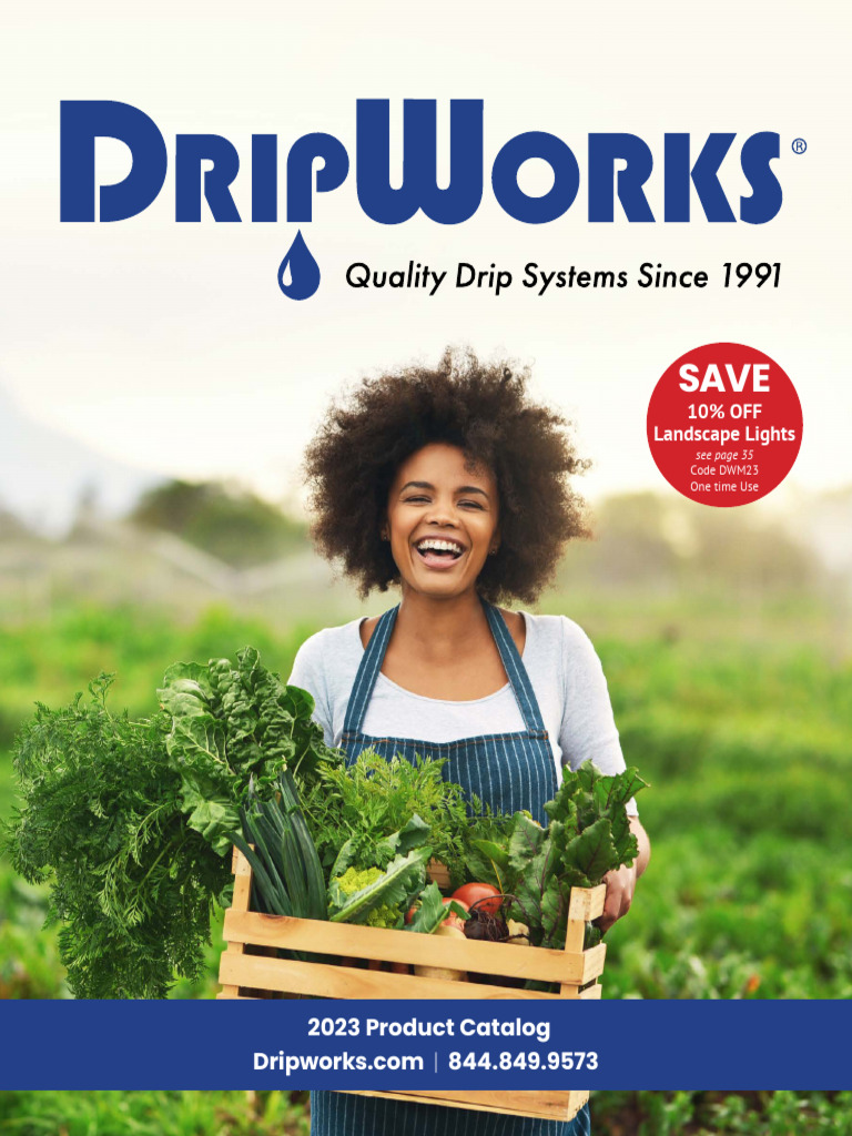 Dripworks Retail Catalog 2023 | PDF | Pipe (Fluid Conveyance ...