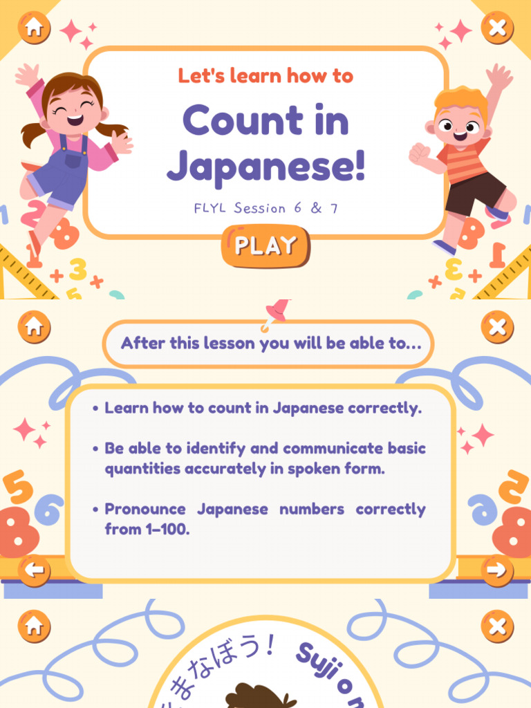 Count and Say Numbers Quiz Presentation Colorful Cute and Playful Style ...