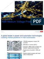 ABB Medium Voltage Products: Name, Department/event, Date