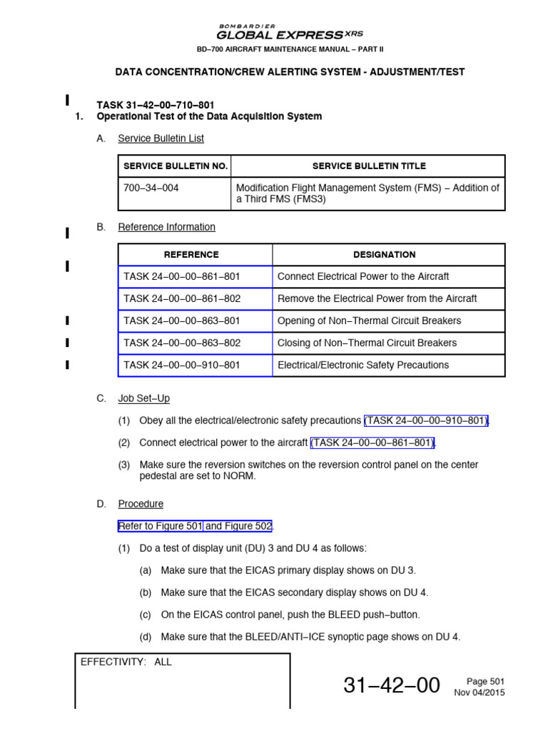 AMM31 42 00 05.full | PDF | Aircraft | Aviation