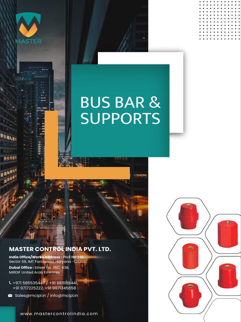 Bus Bar & Supports | PDF | Insulator (Electricity) | Electricity
