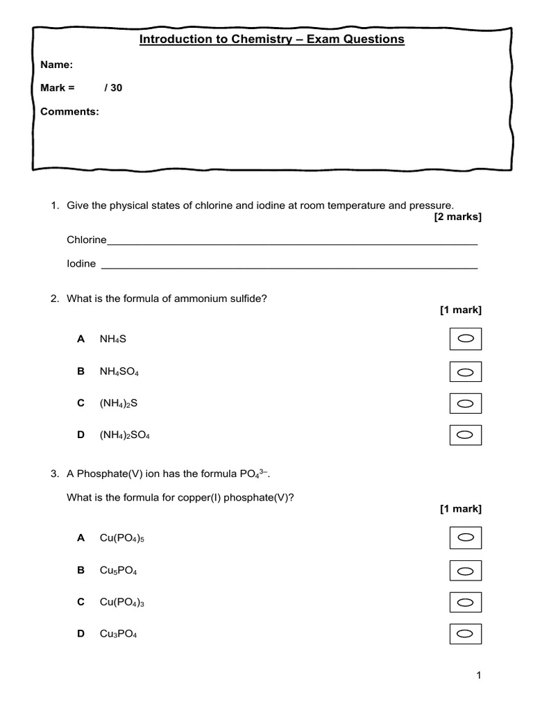 Chemistry Homework | PDF | Acid | Chemical Reactions