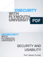 Lecture 10 - Security and Usability