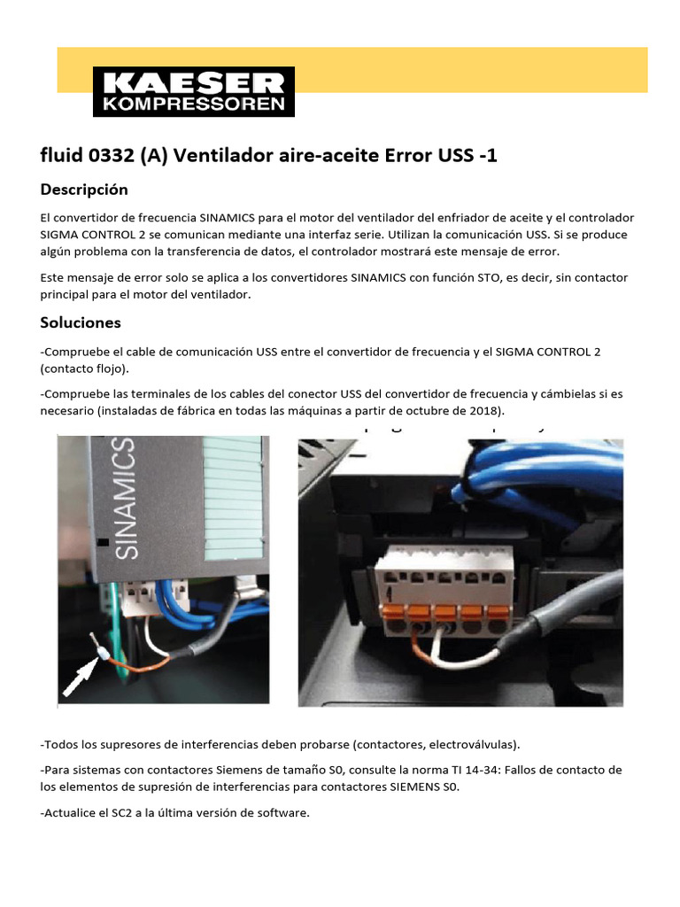 Fluid 0332 (a) Ventilador Aire-Aceite Error USS -1 | PDF