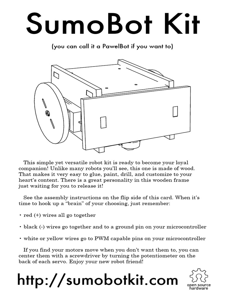 Sumobot Instructions | PDF