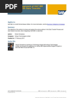 Integration Approach of SAP BW 3.x and 7.0 With Data Transfer Process