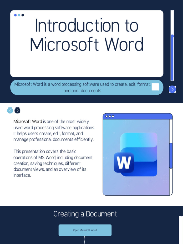 Introduction To Microsoft Word | PDF | Microsoft Word | Page Layout