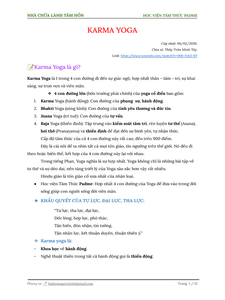 Karma Yoga | PDF