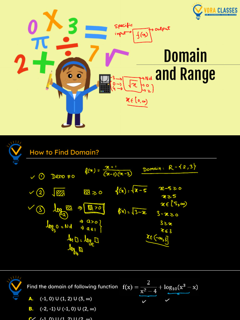 079) (Basic Mathematics) 5 Domain and Range PDF | PDF