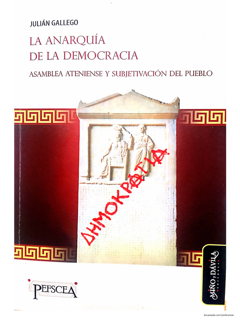 Gallego La Anarquía de La Democracia | PDF