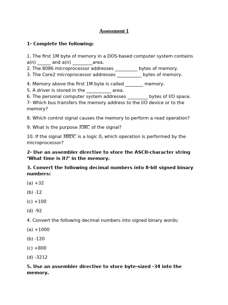 Assessment 1 | PDF
