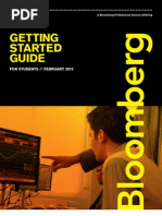 Download Bloomberg Terminal Getting Started Students by K  Park SN101632626 doc pdf