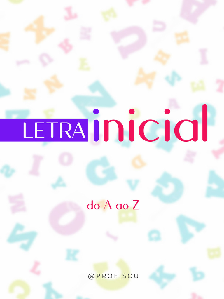 Letra Inicial | PDF