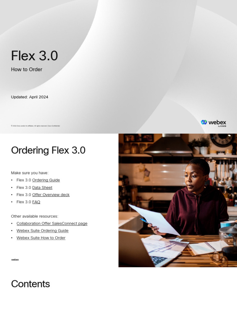 How To Order Flex | PDF | Cloud Computing | Quality Of Service