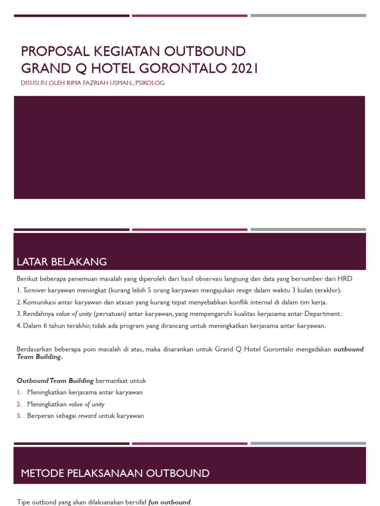 Proposal Outbound | PDF