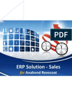 ERP Solution - Sales: Anabond Revocoat