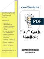 1 & 2 Grade Handbook: ST ND