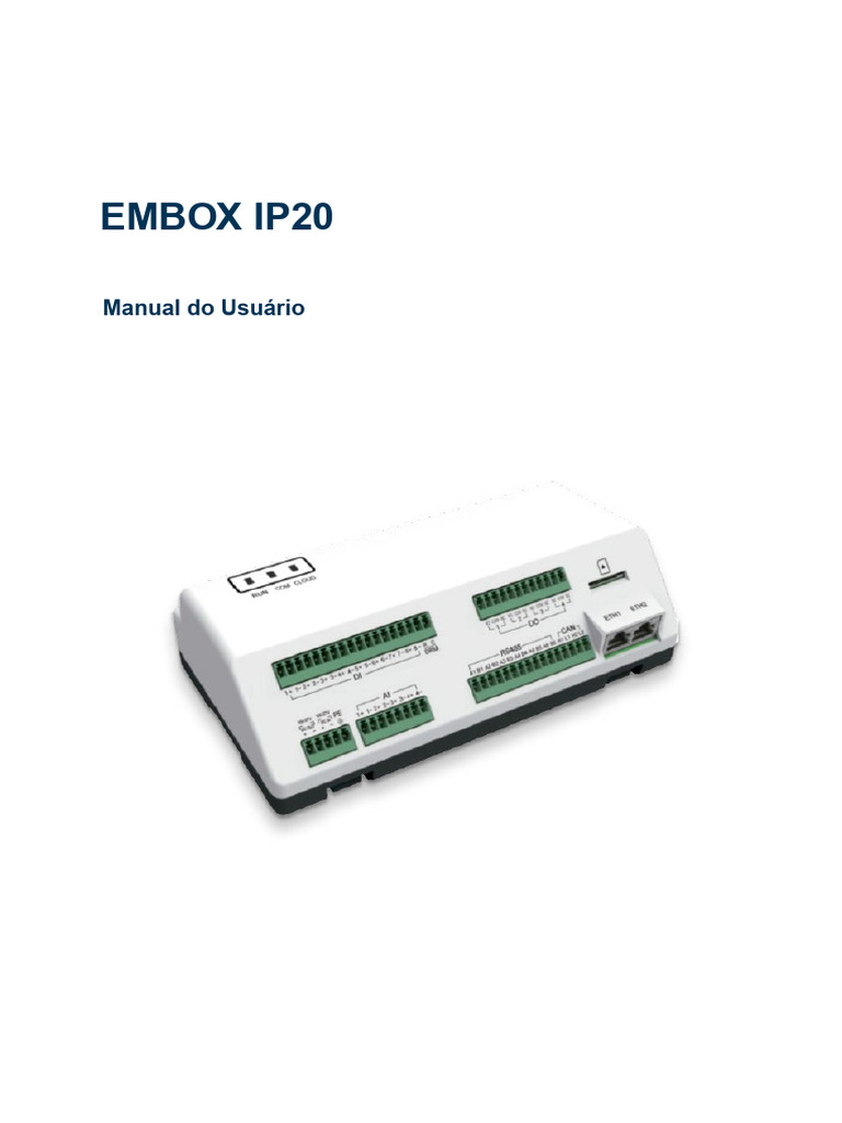 Manual de Usuario Embox Ip20 Web | PDF | Rede de computadores | Porta ...