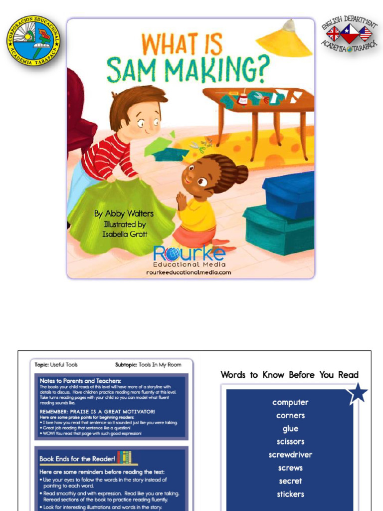 1st Grade - What Is Sam Making | PDF