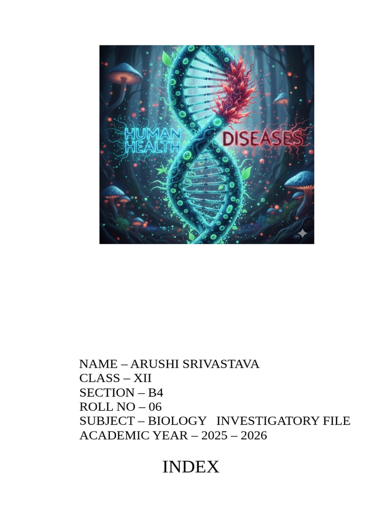 Bio Investigatory File | PDF | Immune System | Malaria