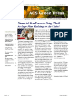 ACS Green Press August 2012