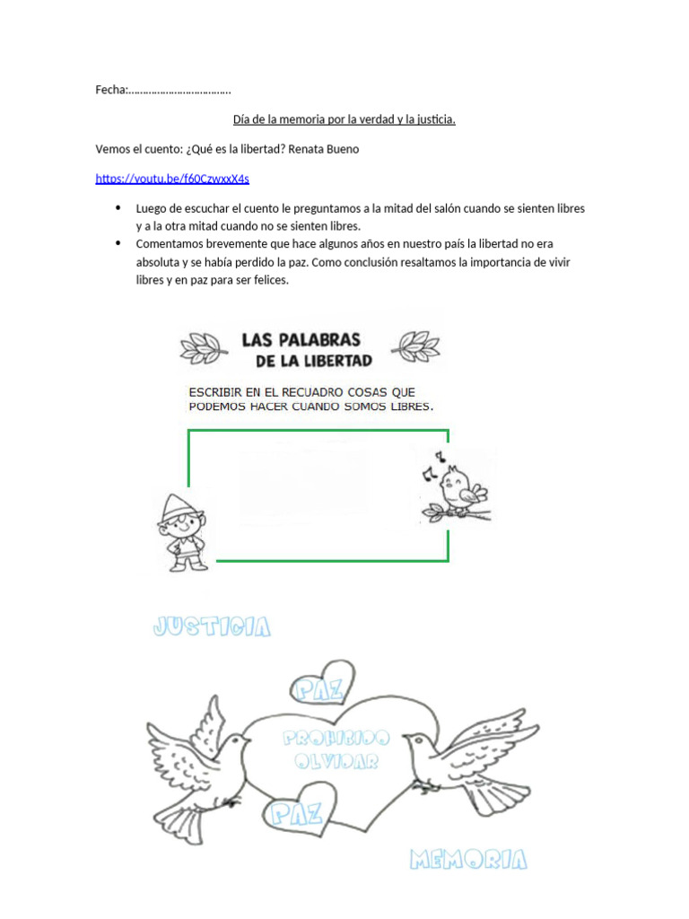Día de La Memoria Por La Verdad y La Justicia 2026 | PDF